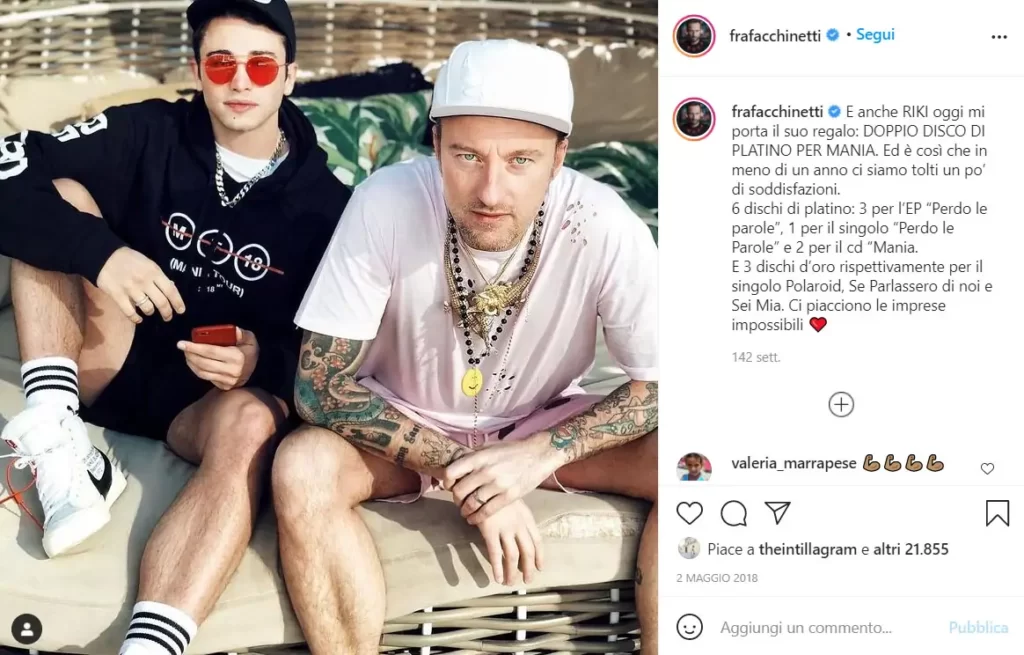 Biografia d'Francesco Facchinetti