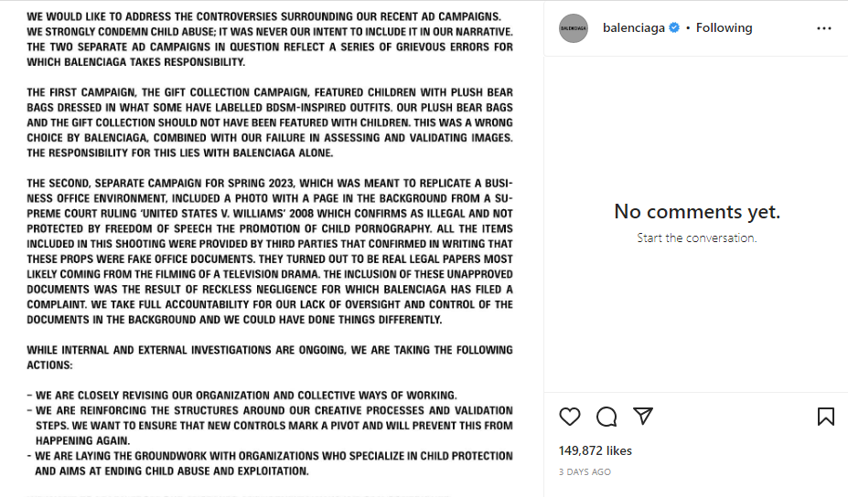 È la fine per Kim K e Balenciaga?