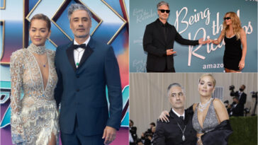 Rita Ora e il suo fidanzato Taika Waititi