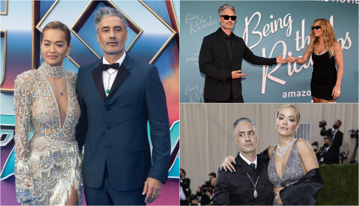 Rita Ora e il suo fidanzato Taika Waititi