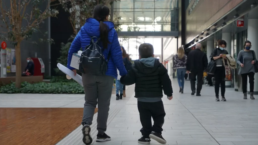 Il destinatario del trapianto di polmone da padre a figlio