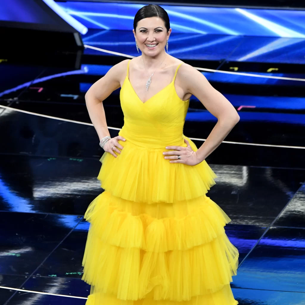 La first lady di Sanremo 2023, Giovanna                Civitillo