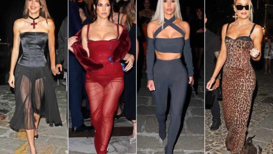 Kim K. sbarca a Milano, e la sua prima tappa è la sfilata di Dolce & Gabbana