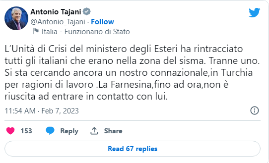 dov'è Angelo Zen, un italiano che è stato denunciato come disperso