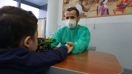 ragazzo che ha ricevuto un polmone da suo padre