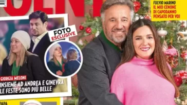 Christian De Sica, nonno, e Carlo Verdone, prozio, festeggiano la nascita di Bianca.