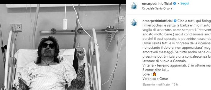  Omar Pedrini malattia