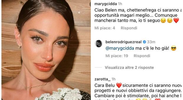 Belen Rodriguez risponde alle voci: "è un gioco multimediale"
