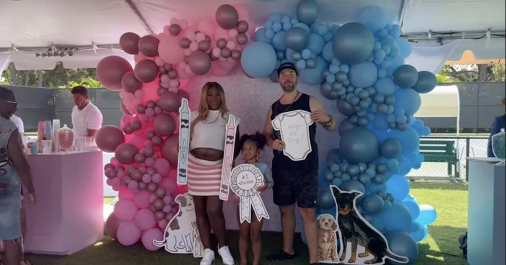 Serena William è incinta di una femmina, il gender reveal per l’arrivo della seconda figlia