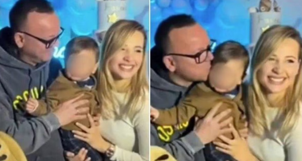 Gigi D’Alessio si gode le vacanze in Sardegna con Denise Esposito e i figli