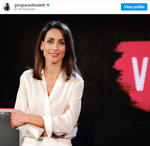 Scopriamo Giorgia Cardinaletti: La giornalista di Rai 1 e il suo legame con Cesare Cremonini