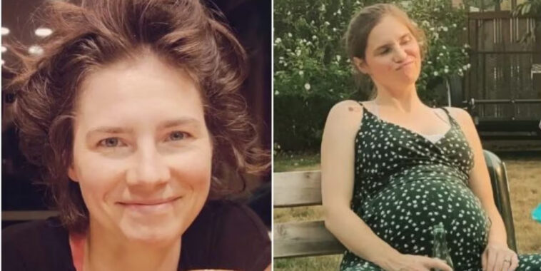 Amanda Knox è incinta di nuovo, una foto social annuncia l’arrivo del suo secondo figlio
