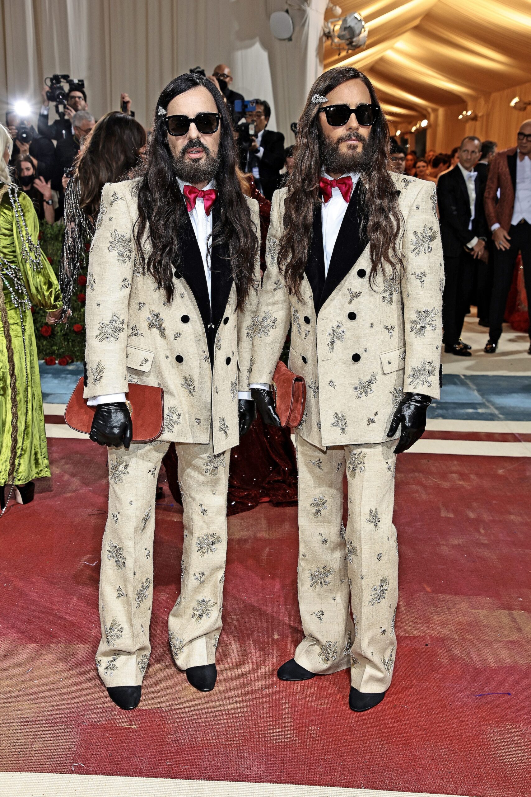 Met Gala 2022 con Alessandro Michele e Jared Leto Alessandro Michele e Jared Leto