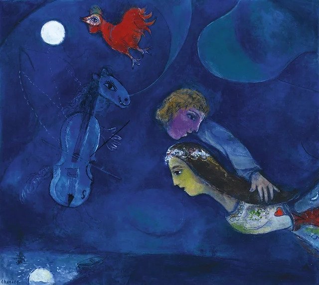 Purtroppo, il mondo ha perso In the Blue Painting of Blue, autore Franco Migliacci.