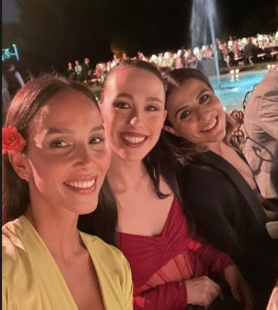 Celebrità nel mondo dello spettacolo presenti al matrimonio