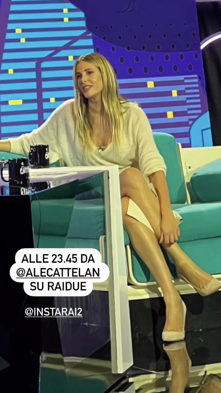 Alessia Marcuzzi in 