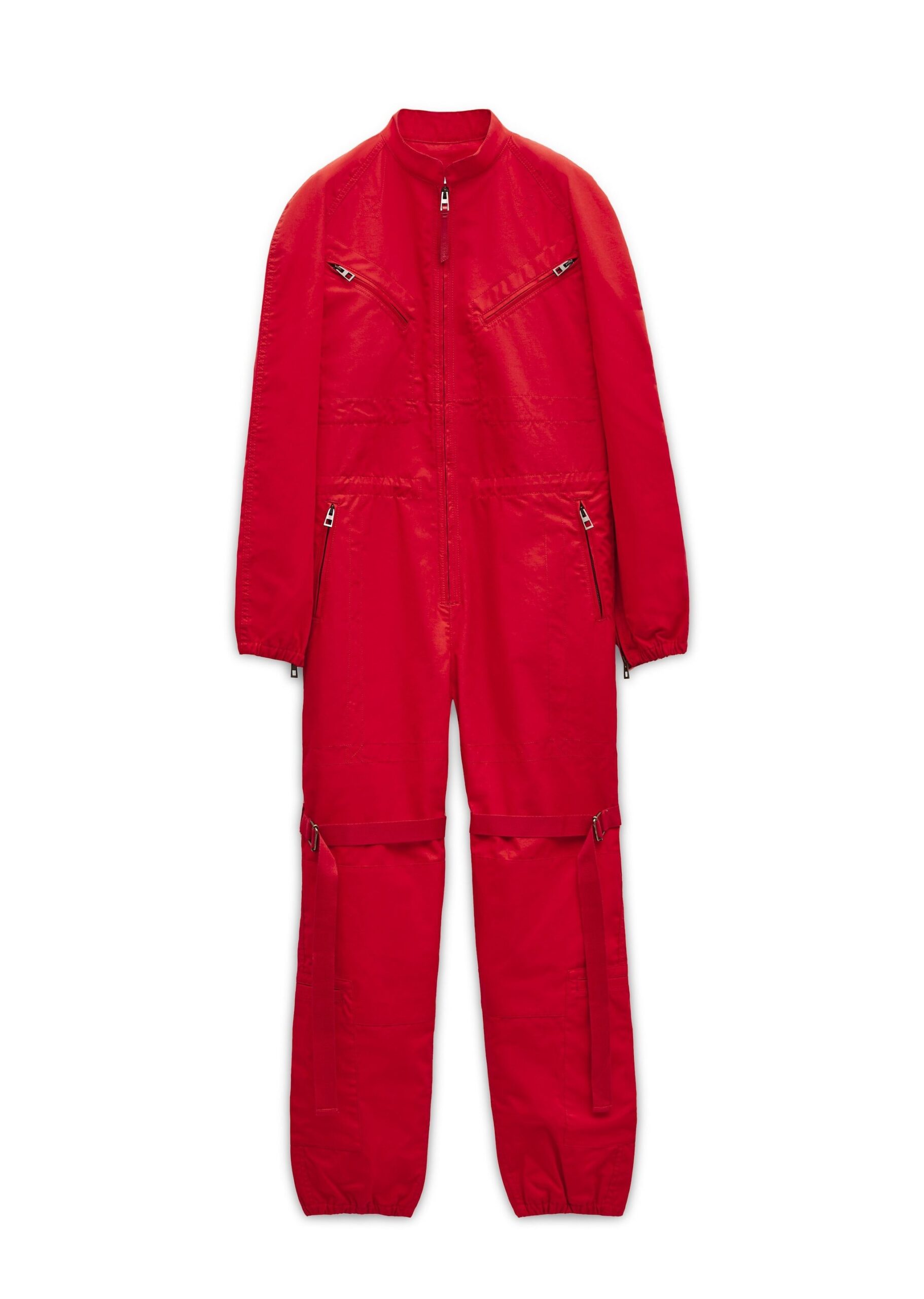 La tuta nera e rossa Loewe di Rihanna