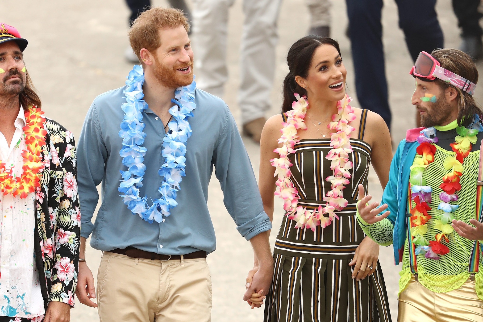 Meghan e Harry in un altro momento
