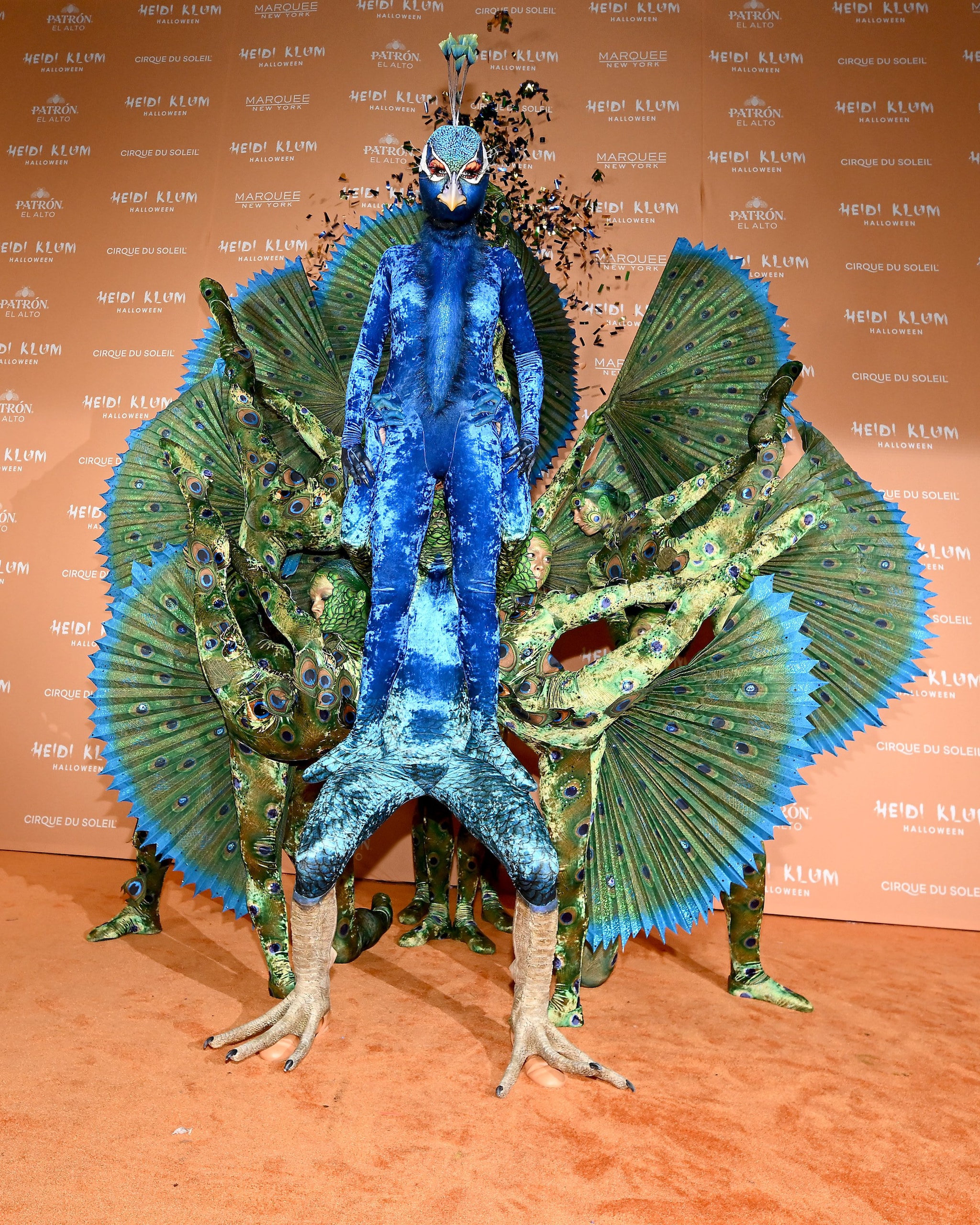 Il costume di Heidi Klum per Halloween 2023