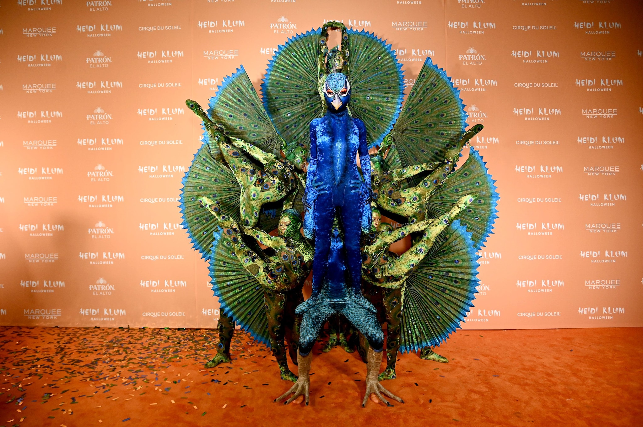 Il costume di Heidi Klum per Halloween 2023