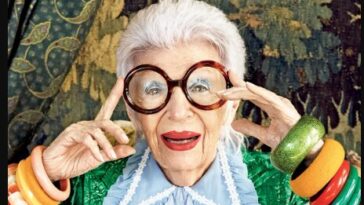 Addio a un'icona della moda: ricordando Iris Apfel a 102 anni