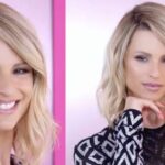 Michelle Hunziker brilla in Ensemble Two-Tone su Verissimo