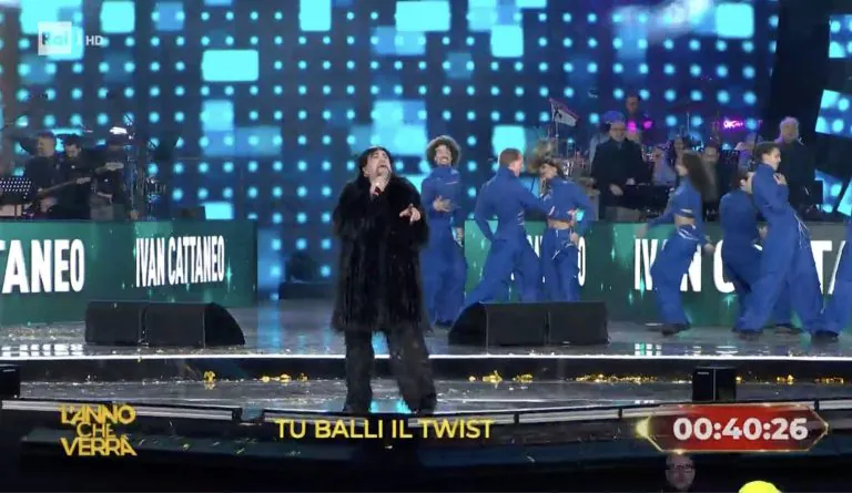 Ivan Cattaneo out of time.